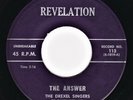 RARE BLACK GOSPEL   Drexel Singers : The Answer / Jesus Said   Revelation 45