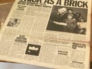 Jethro Tull - Thick As A Brick - First Pressing - Newspaper Sleeve - Vinyl LP