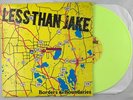 Less Than Jake- Borders And Boundaries Neon Green Color Vinyl Fat Wreck NOFX