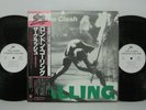 THE CLASH - London Calling 2LP 1979 JAPAN PRESS VINYL PISTOLS w/ obi, booklet