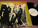 THE CLASH S/T THE CLASH FIRST ALBUM WHITE LABEL PROMO LIGHT GREEN COVER W/ BAR