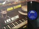 Raro  ADRIANO CELENTANO lp - A NEW ORLEANS 1963 jolly LPJ 5025 VG+