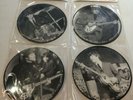 THE BEATLES   INTERVIEW PICTURE DISC COLLECTION  4 x DISC SET w/ PVC HANGER