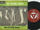 ROLLING  STONES    RHODESIA   PS 45   GET OFF OF MY CLOUD   (MISPRINT ON LABEL)