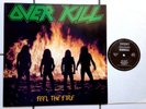 OVERKILL . feel the fire LP 1.Press 1985 Kreator Sodom Celtic Frost Running Wild