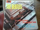 THE BEATLES /  1963 PLEASE PLEASE ME LP / PMC 1202 YELLOW & BLACK PARLOPHONE  EX