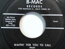 * BOBBY MACK Waitin' For You To Call / Crazy Heart ROCKABILLY B-Mac 45 Hear