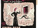 EDITH PIAF - Jean Cocteau - Le bel indifférent - 1962 France 25 cm / 10
