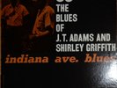 THE BLUES OFJT ADAMS & SHIRLEY GRIFFITH INDIANA BLUES PRESTIGE MONO BLUE TRIDENT