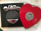 HEART WTF red shaped vinyl Ann Nancy Wilson Magic Man Live 2010