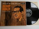 BUDDY HOLLY IN THE HILLS LP VINYL Rare Withdrawn UK 1st Press Album Label Error
