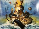 Circa Survive, Descensus, Signed Vinyl Record LP, Limited Edition, Blue