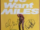 Miles Davis We Want Miles Signed Vinyl LP Autogramm