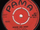 THE BLACK BEATLES/ LENOX BROWN *REGGAE AND SHOUT/THE GREEN HORNETT*1970 UK PAMA