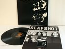 SLAPSHOT sudden death overtime LP Vinyl Record w/fold-out poster / lyrics insert