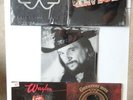 WAYLON JENNINGS 5 LP Lot: Black On, Greatest, Music Man, Wolf Survive Been Crazy