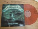 Metallica - Ride The Lightning - Green Cover Red Vinyl Rare Barnett France