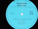 HERBERT GRÖNEMEYER -Sprünge- LP Musterplatte Promo VEB Amiga AWA DDR