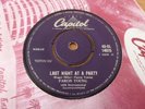FARON YOUNG LAST NIGHT AT THE PARTY / A LONG TIME AGO 1958 CAPITOL 45-CL 14975