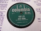 RUTH BROWN LUCKY LIPS 1957 COLUMBIA DB.3913 78 RPM RARE EXCELLENT+ CONDITION