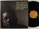 JOHN COLTRANE QUARTET Ballads IMPUSLE GR-156 LP VG+ heavy vinyl remastered