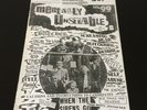 Mentally Unstable No 2 Punk Fanzine 1983 Acid Attack Blitzkrieg Butcher Devoid