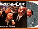 MOTLEY CRUE GENERATION SWINE LP GREY SPLATTER VINYL *LIMITED* 100 COPIES   New