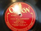 1917 MARIA IVOGUEN Coloratura GERMAN Lucia di Lammermoor MAD SCENE Ivogun 78