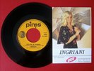 45 INGRIANI Dan Zal Ik Dansen 1975 eurovision - SUPER PIRAAT  Extra Promo Card