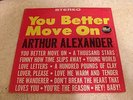 ARTHUR ALEXANDER   YOU BETTER MOVE ON   1962 DOT DLP-25434   RARE STEREO