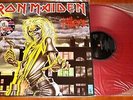 IRON MAIDEN KILLERS LP *RARE* RED VINYL LTD EDITION 1992 CZECH PRESS