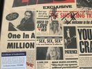 Guns N' Roses GN'R Lies Vinyl LP Signed by Slash, Duff & Adler