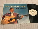 BOB LUMAN Let's Think About Livin WLP PROMO LP on WARNER BROS rockabilly