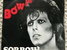 David Bowie - Sorrow VERY RARE PICTURE SLEEVE 7