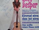 Gaby Vesper:Einmal eins,das ist eins    Deutsche Vogue mit Original Widmung