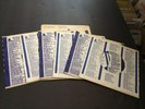 6 STAR LINE CO. SLEEVES FOR YOUR BEATLES GREEN SWIRL LABEL 45’S   LAST ONE******