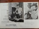 JOHNNY HALLYDAY PROGRAMME + PHOTO OLYMPIA 62 DEDICACE MANUSCRITE CLAUDE FIGUS