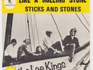 LEE KINGS Sticks And Stones RARE swedish garage 45 MOD DANCER Bob Dylan LISTEN