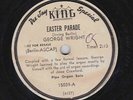 George Wright – King 15039: Easter Parade/Take Me Out to the Ball Game; V+ cond