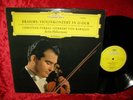 1965 UK NM DG 138 930 STEREO BRAHMS VIOLIN CONCERTO FERRAS BPO KARAJAN COVER EXC