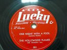 HOLLYWOOD FLAMES doo-wop Mint minus 78 ONE NIGHT WITH A FOOL   RIDE HELEN TB1181