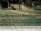 Beethoven - Septett op.20 Eterna Stereo, Gewandhaus Kammermusik LP