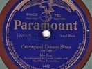 PRE WAR BLUES   Ida Cox : Graveyard Dream Blues   Paramount 12044   78 RPM (V+)