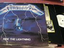 METALLICA RIDE THE LIGHTNING LP WHITE LABEL PROMO ELEKTRA 603961 MASTERDISK VG+