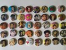 CULTURE CLUB. BOY GEORGE BUTTON BADGES. 80'S POP. KARMA CHAMELEON. COLOUR BY NUM
