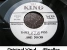 ? JAMES DUNCAN promo 'Three Little Pigs'  + COVER Northern Soul 45