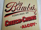 CHEECH & CHONG BIG BAMBU LP RECORD WITH ROLLING PAPER ODE SP 77014 RARE VINYL