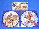 IRON MAIDEN SOMEWHERE BACK IN TIME 2 LP VINYL PICTURE (1ST PRESS - 2008) LTD.