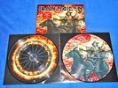IRON MAIDEN DEATH ON THE ROAD 2 LP VINYL PICTURE (1ST PRESS - 2005) - LTD. ED,