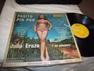 JULIO ERAZO Y SU CONJUNTO-PASITO PIN PON-FUUENTES 300543 VG+/VG VINYL RECORD LP